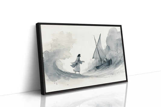 Faith Walks Upon Stormy Waters