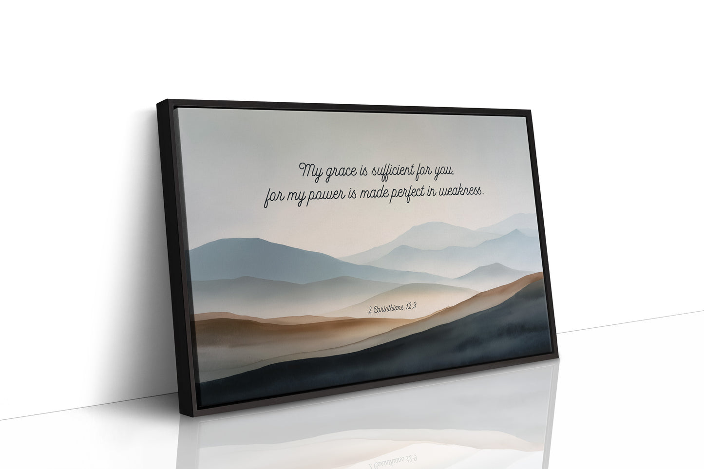 Misty Mountains Carry Sacred Verse