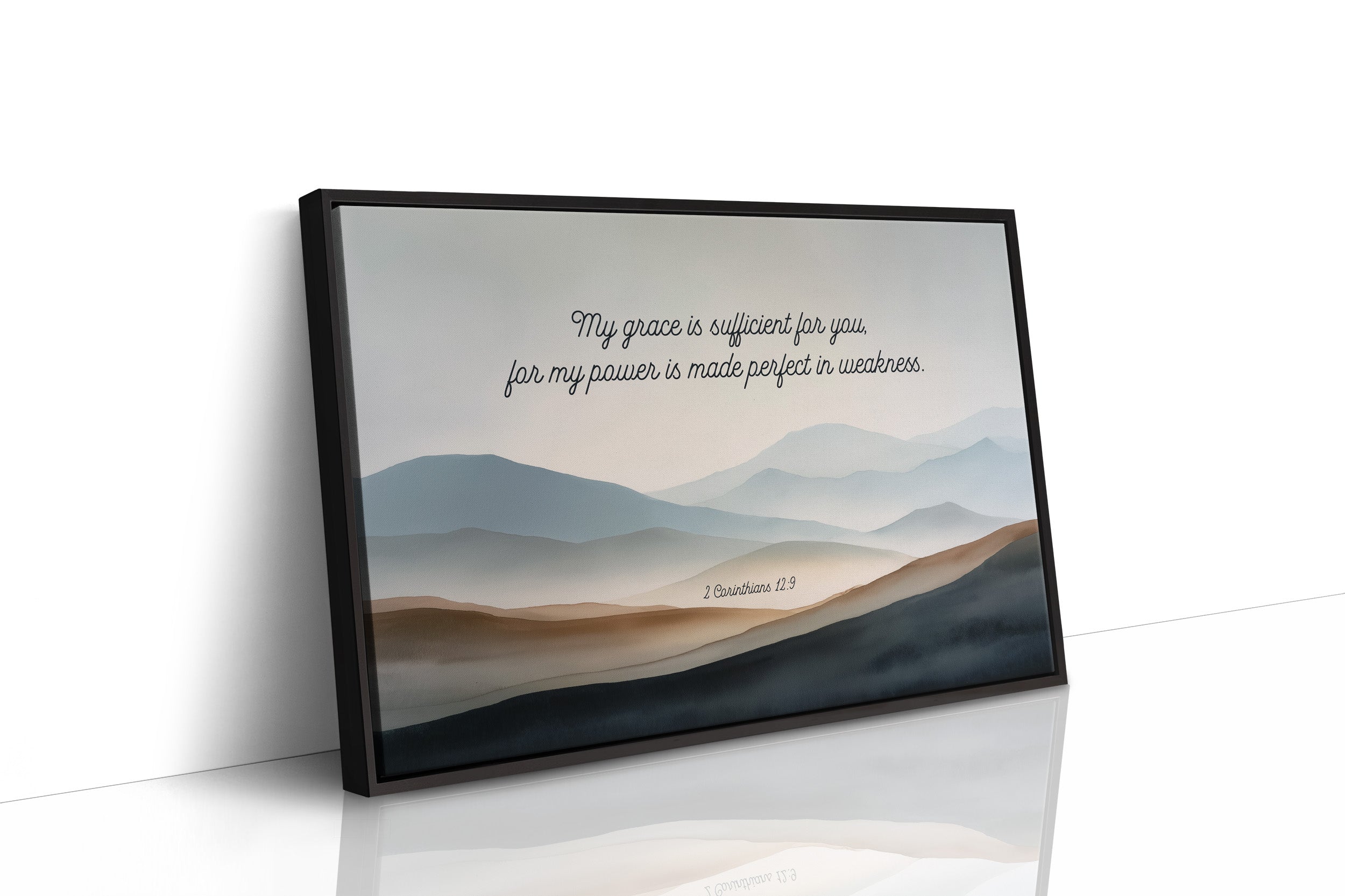 Misty Mountains Carry Sacred Verse