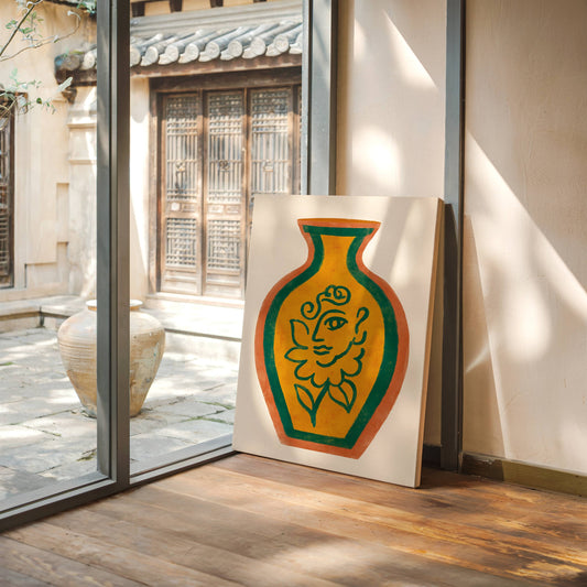 Terracotta Tales Bloom In Gold