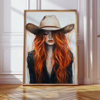 Cowgirl Ember – Rustic Elegance in Red