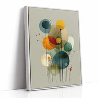 Floating Circles Dance In Light