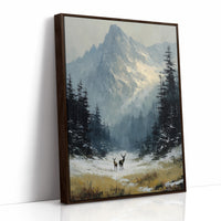 Two Deer, One Peak