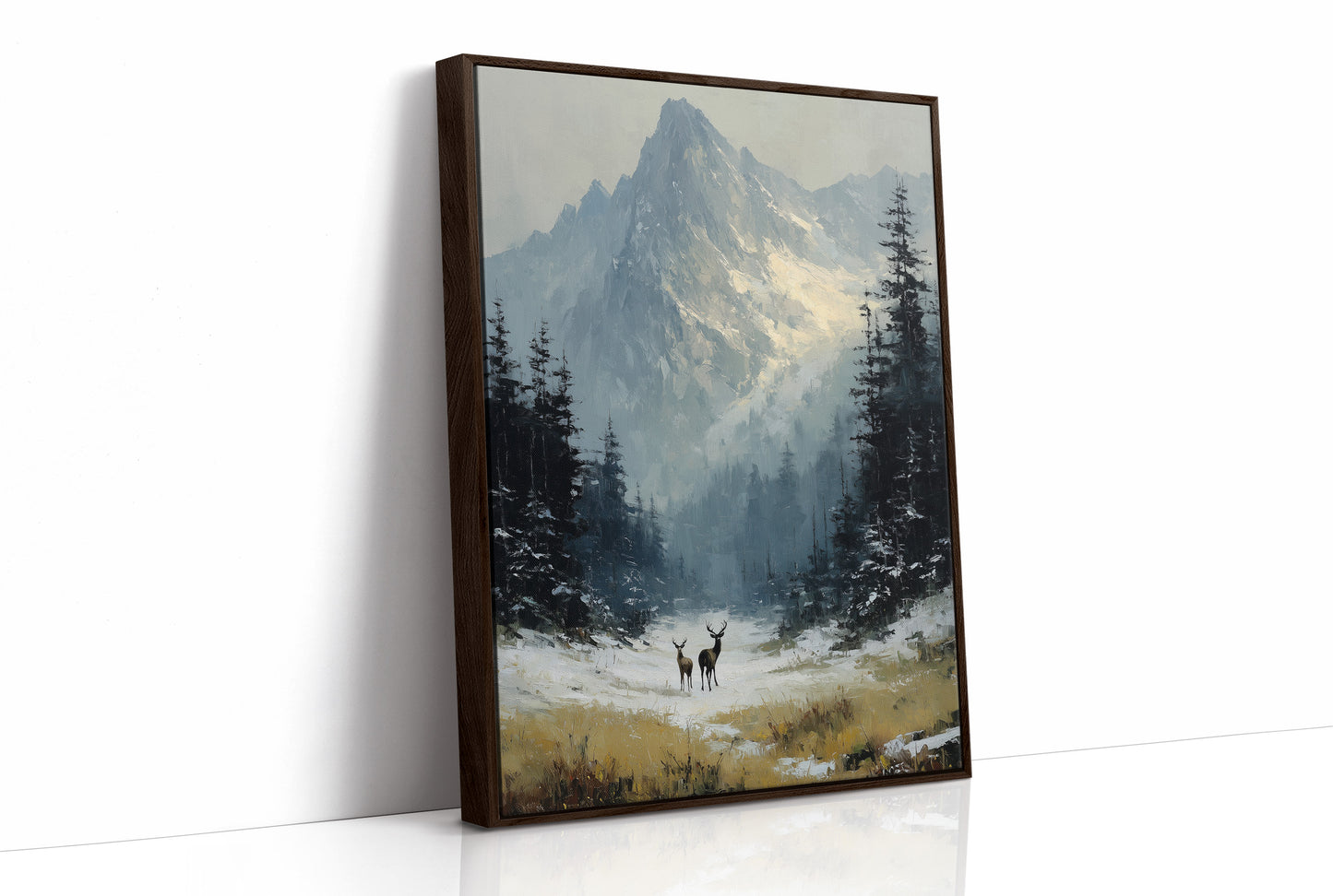 Two Deer, One Peak