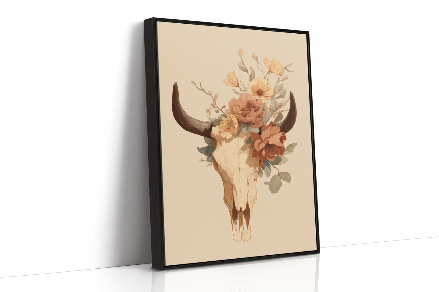 Desert Bloom Among Bleached Bones