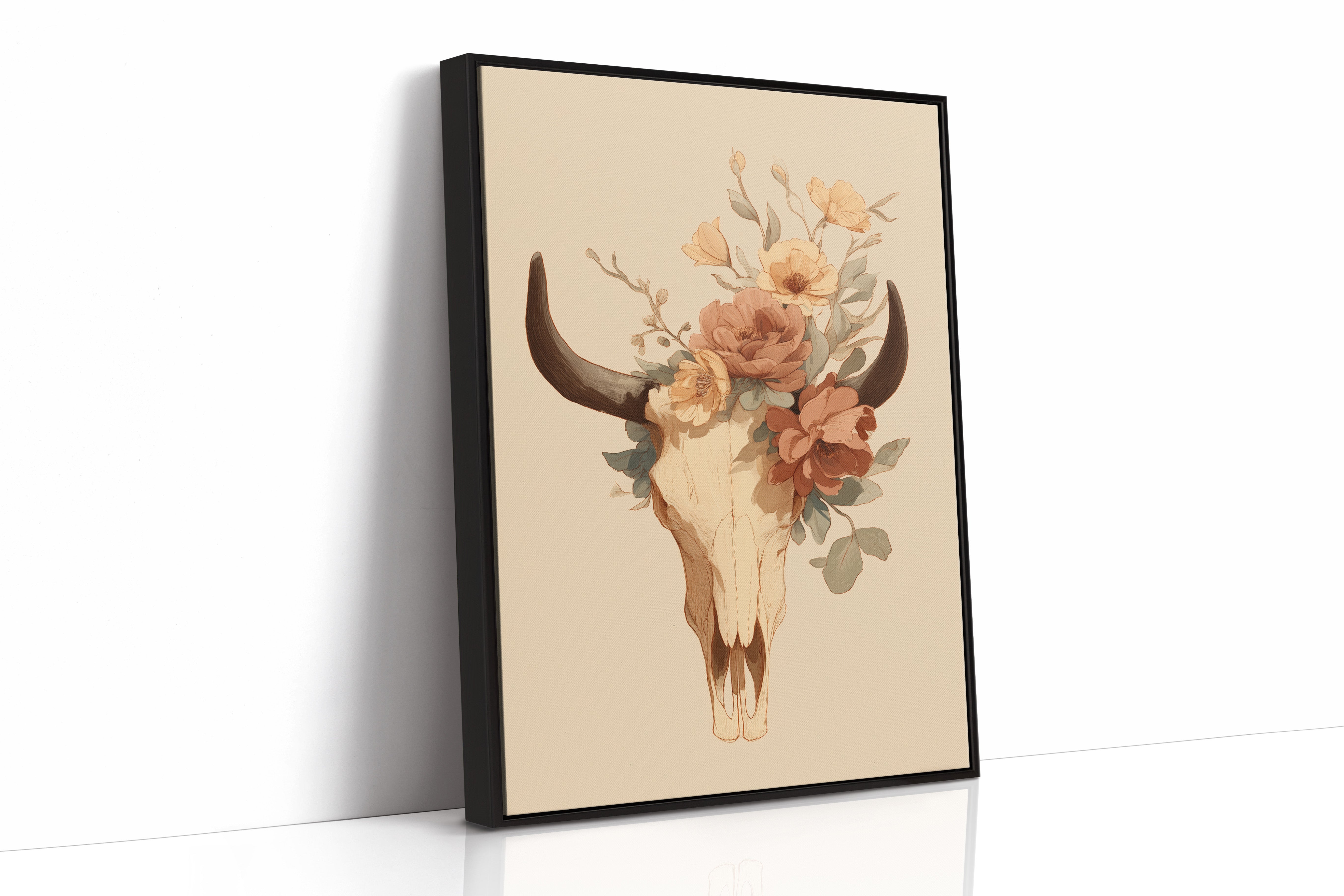 Desert Bloom Among Bleached Bones