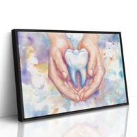 Gentle Hands Hold Healing Light