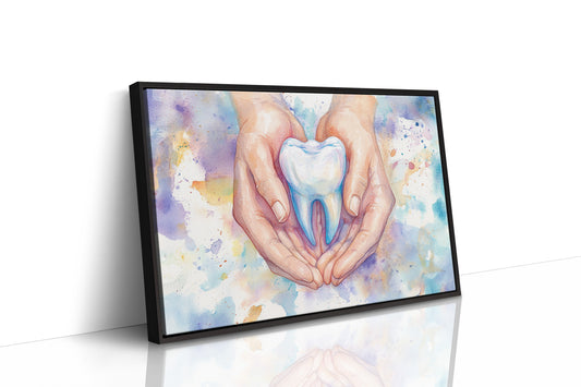 Gentle Hands Hold Healing Light