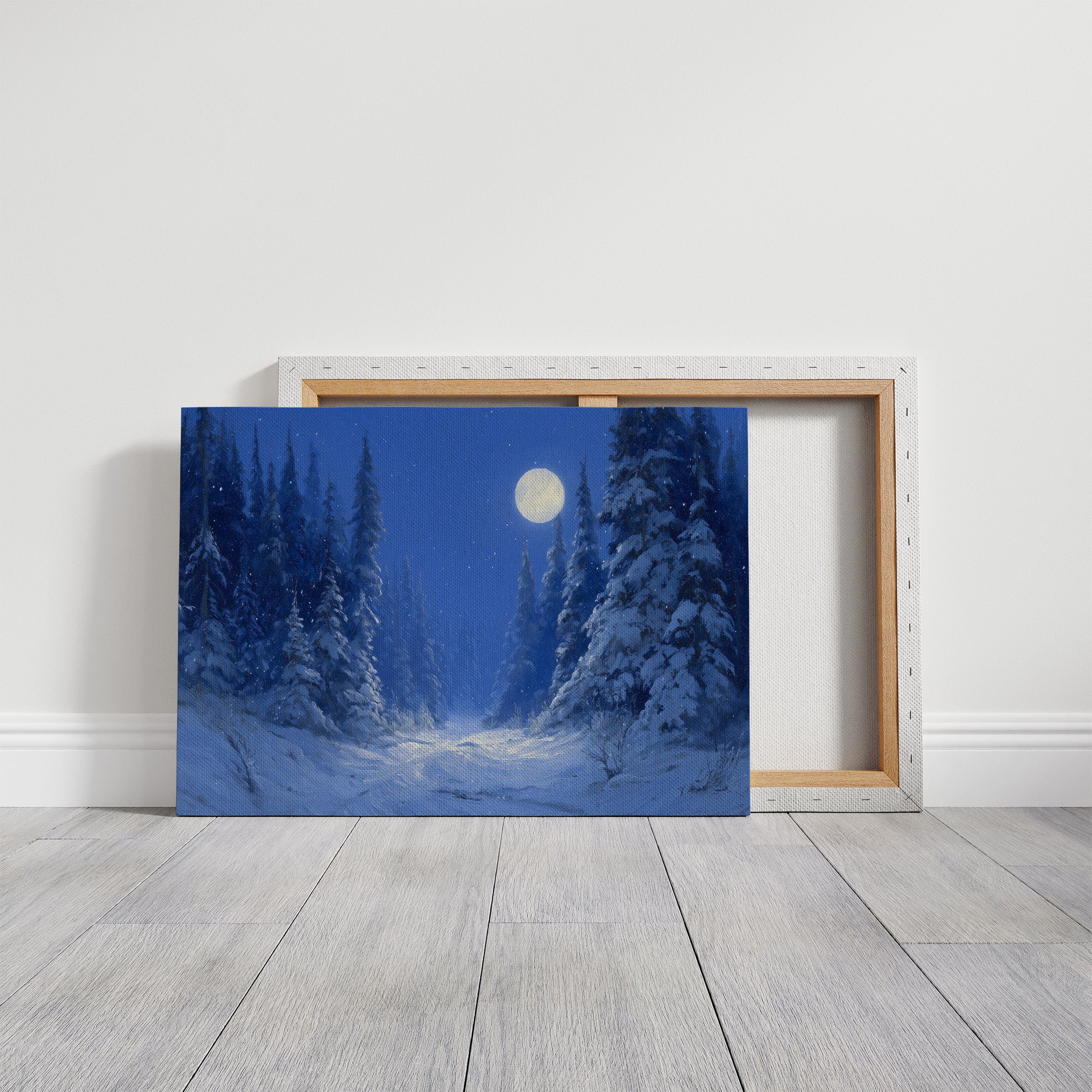 Frost Path Under Winter's Glow