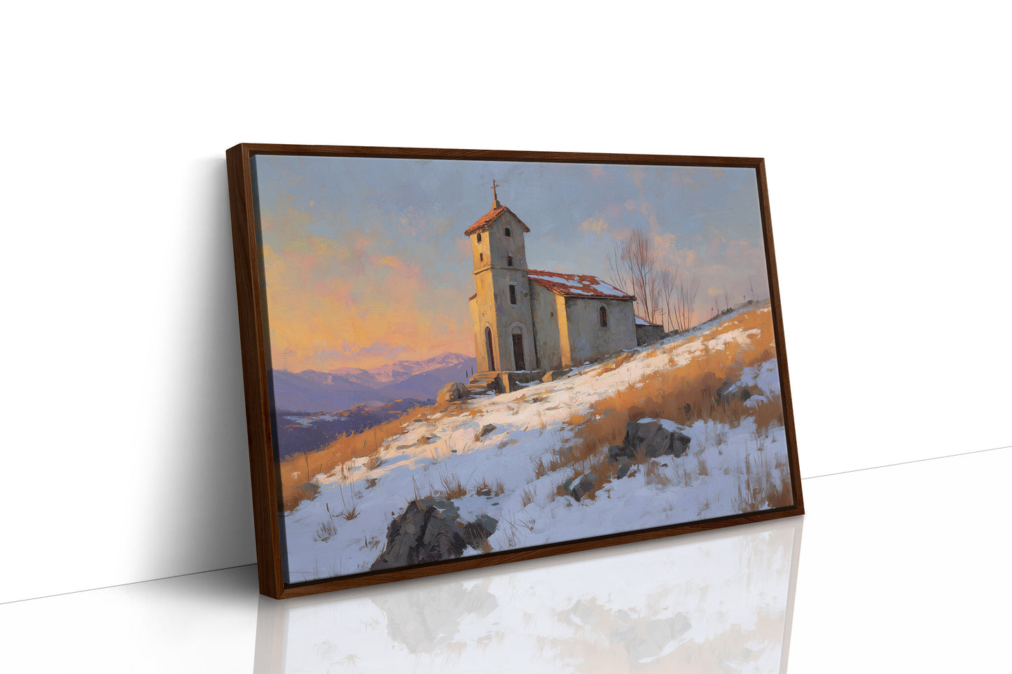 Winter Chapel Keeps Mountain Watch