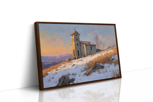 Winter Chapel Keeps Mountain Watch