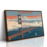 California Golden Gate Fog