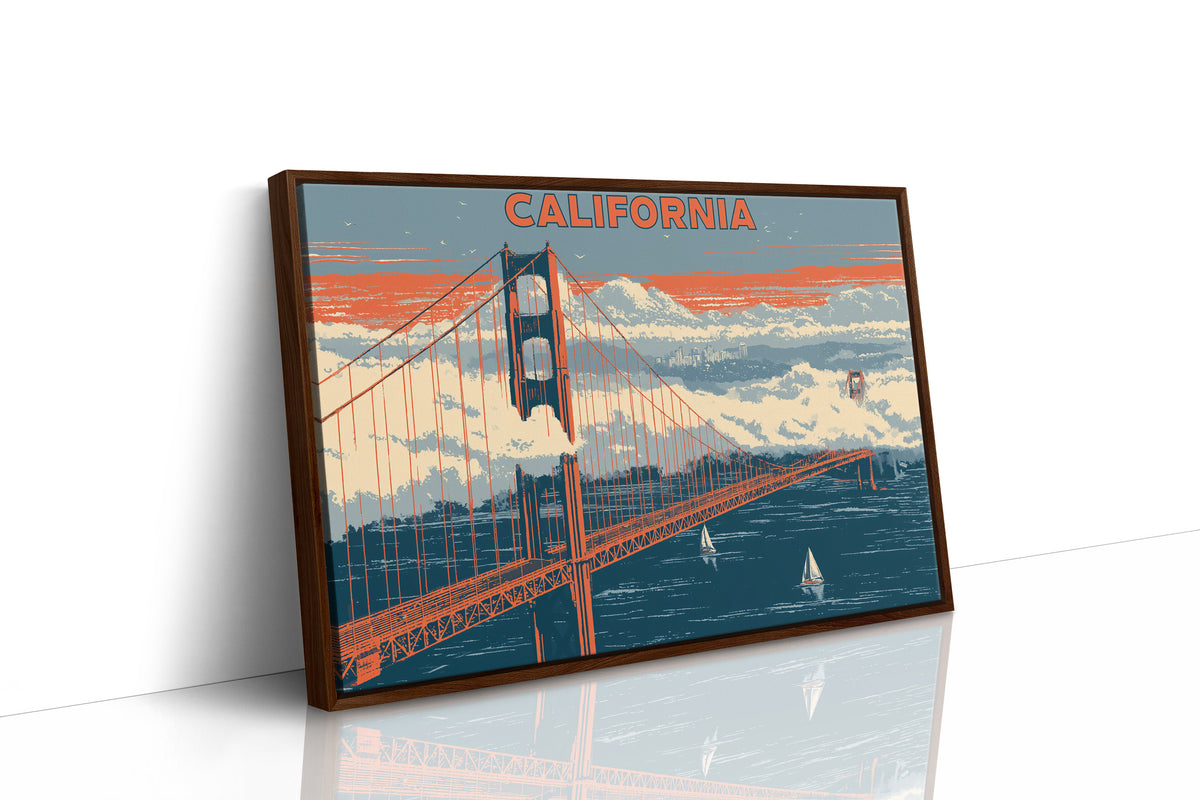 California Golden Gate Fog