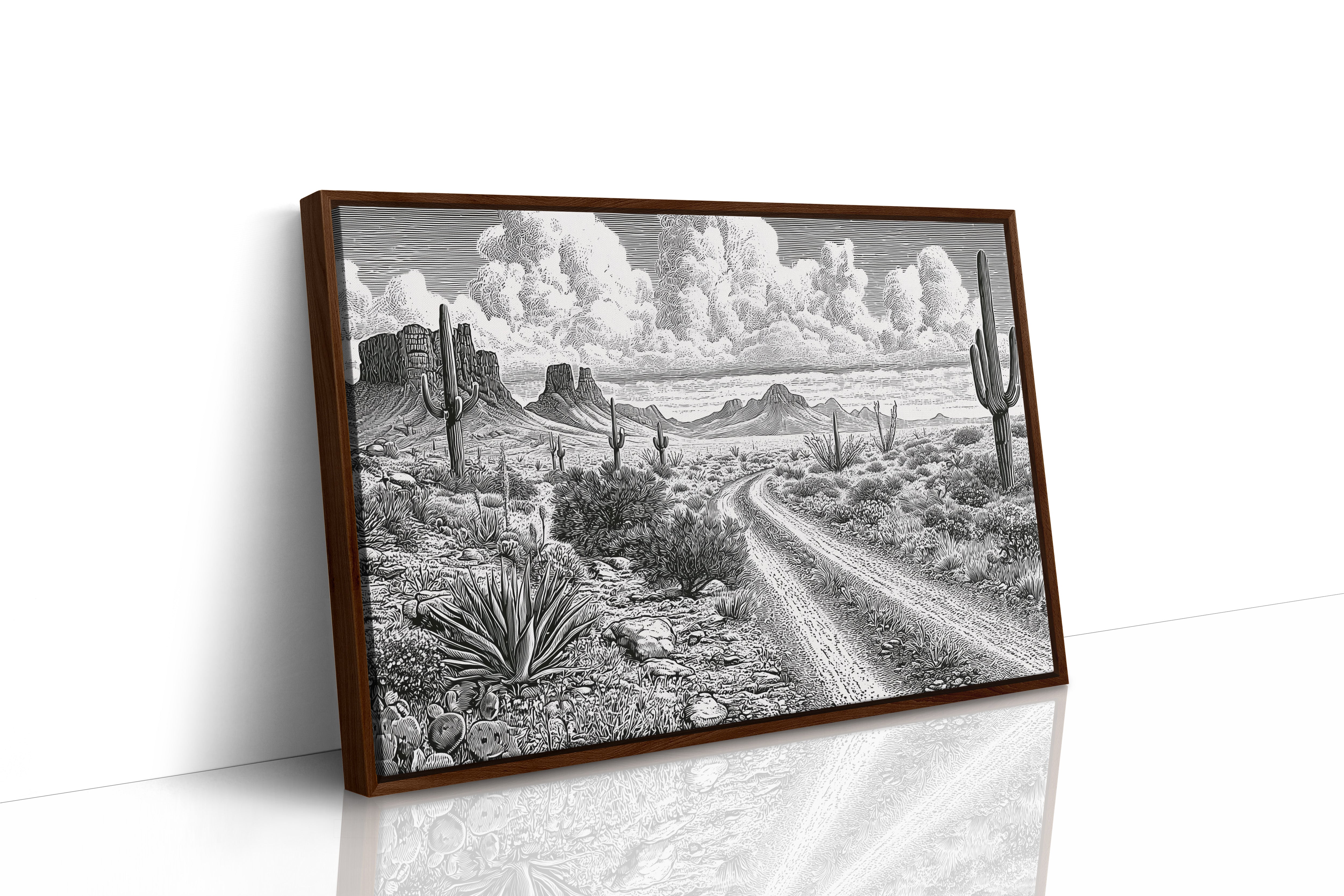 Where the Desert Road Wanders