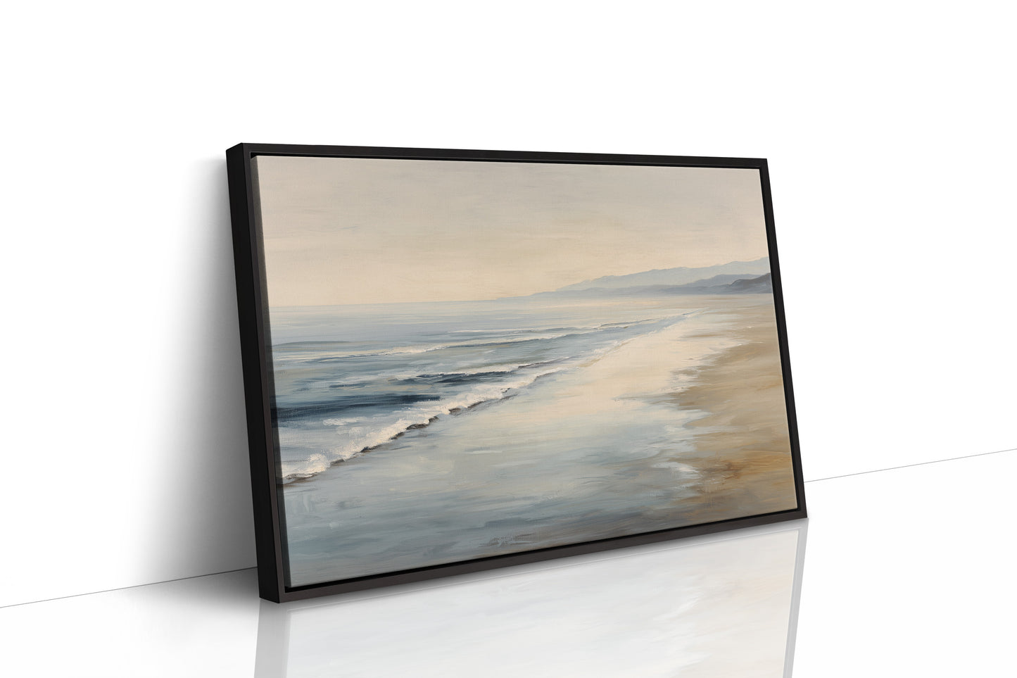 Dawn Breaks Along Silent Shores