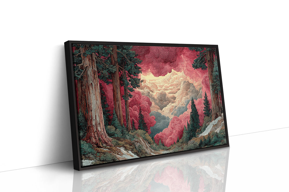 Redwoods Report Unusually Pink Weather