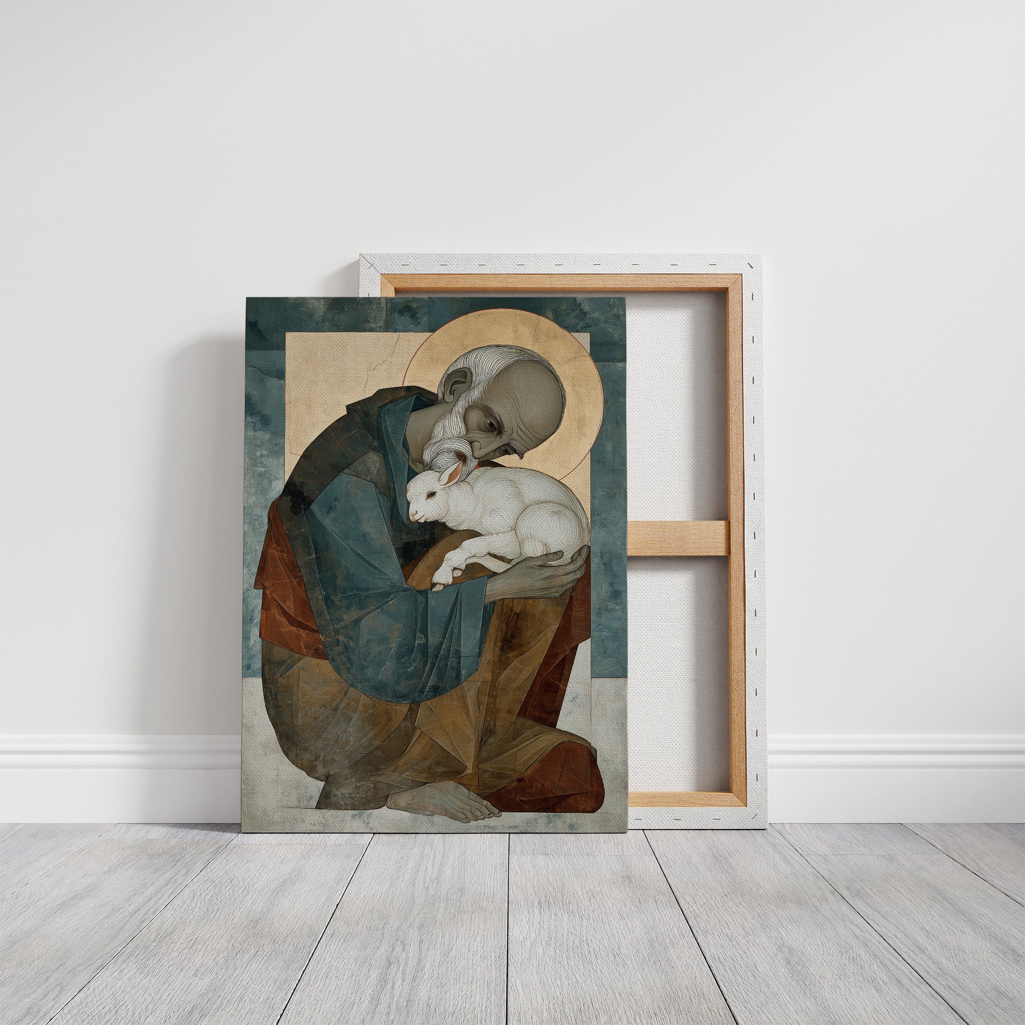 Innocence Cradled in Sacred Embrace
