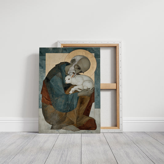 Innocence Cradled in Sacred Embrace