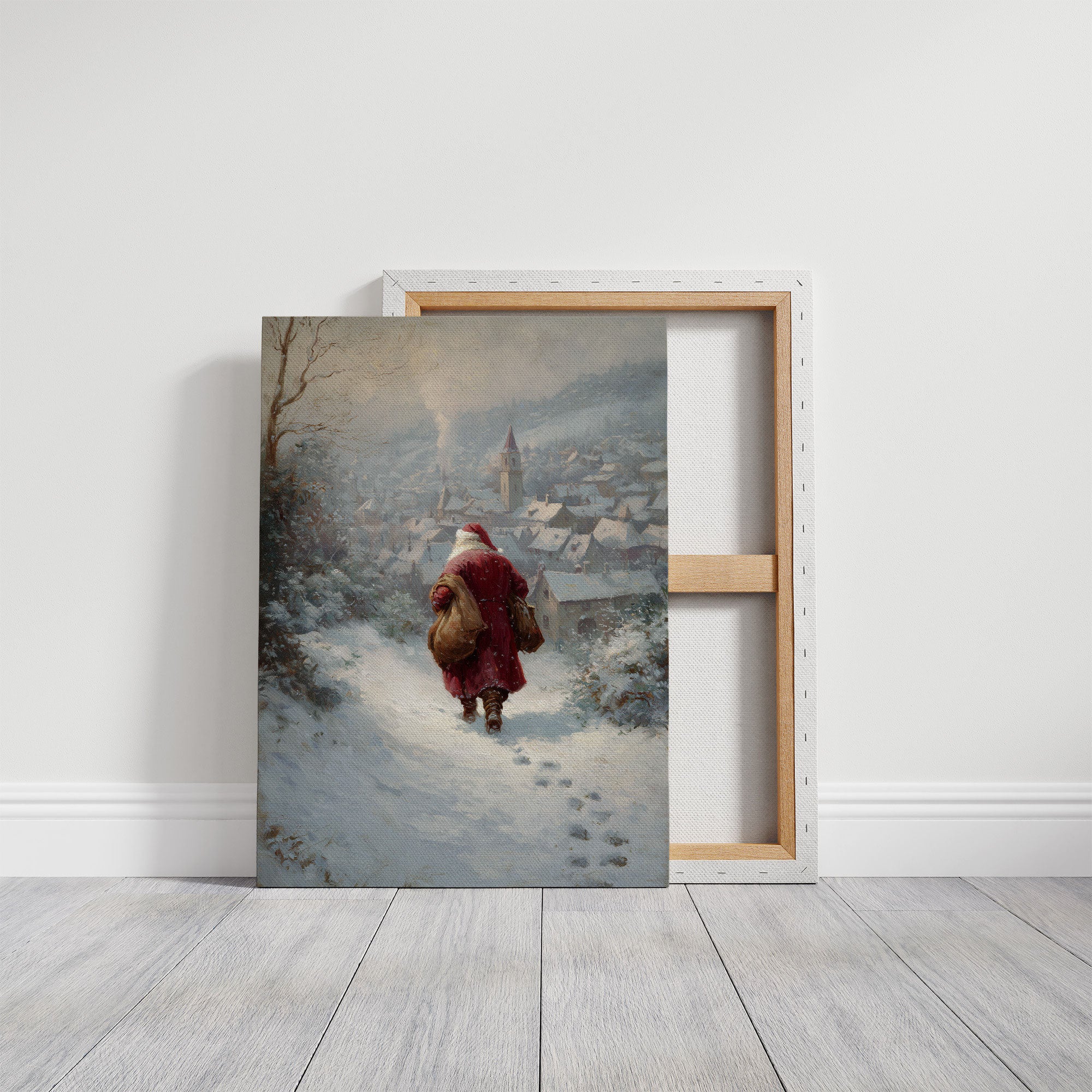 Snow Falls Softly On Sacred Night