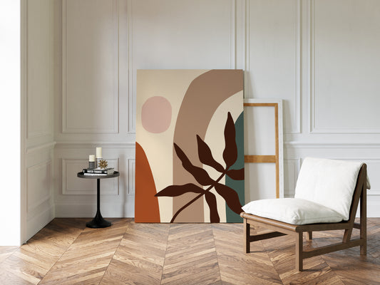 Beneath A Soft Color Canvas