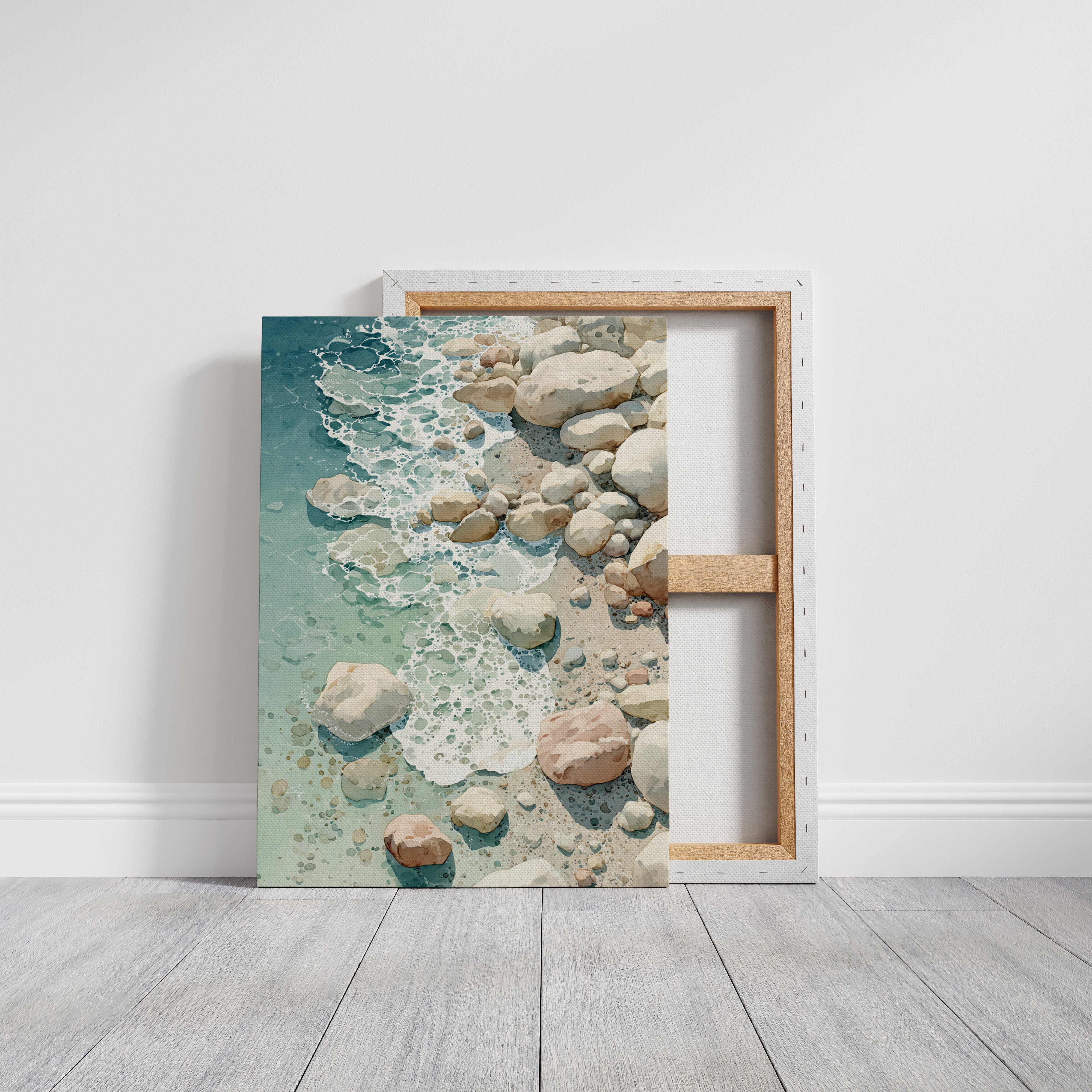 Tides Caress the Timeless Stones