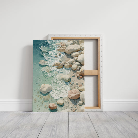 Tides Caress the Timeless Stones