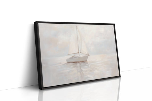 Soft Sails Through Morning Mist