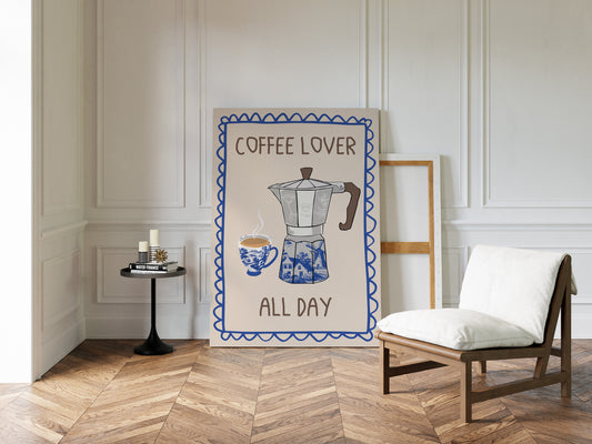 Morning Rituals in Blue