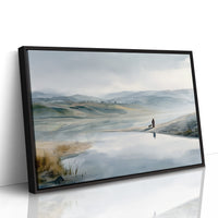 Solitude By The Misty Lake