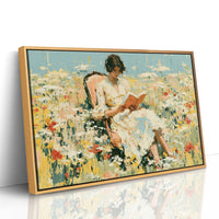 Reading Among the Wildflowers