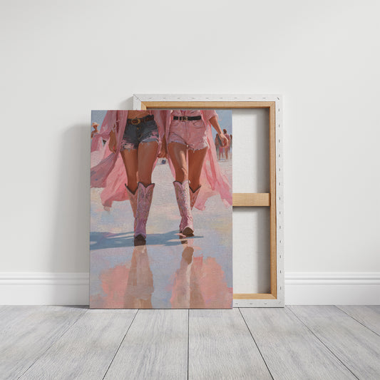 Pink Boots, Painted Horizon