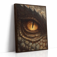 Amber Gaze From Ancient Depths