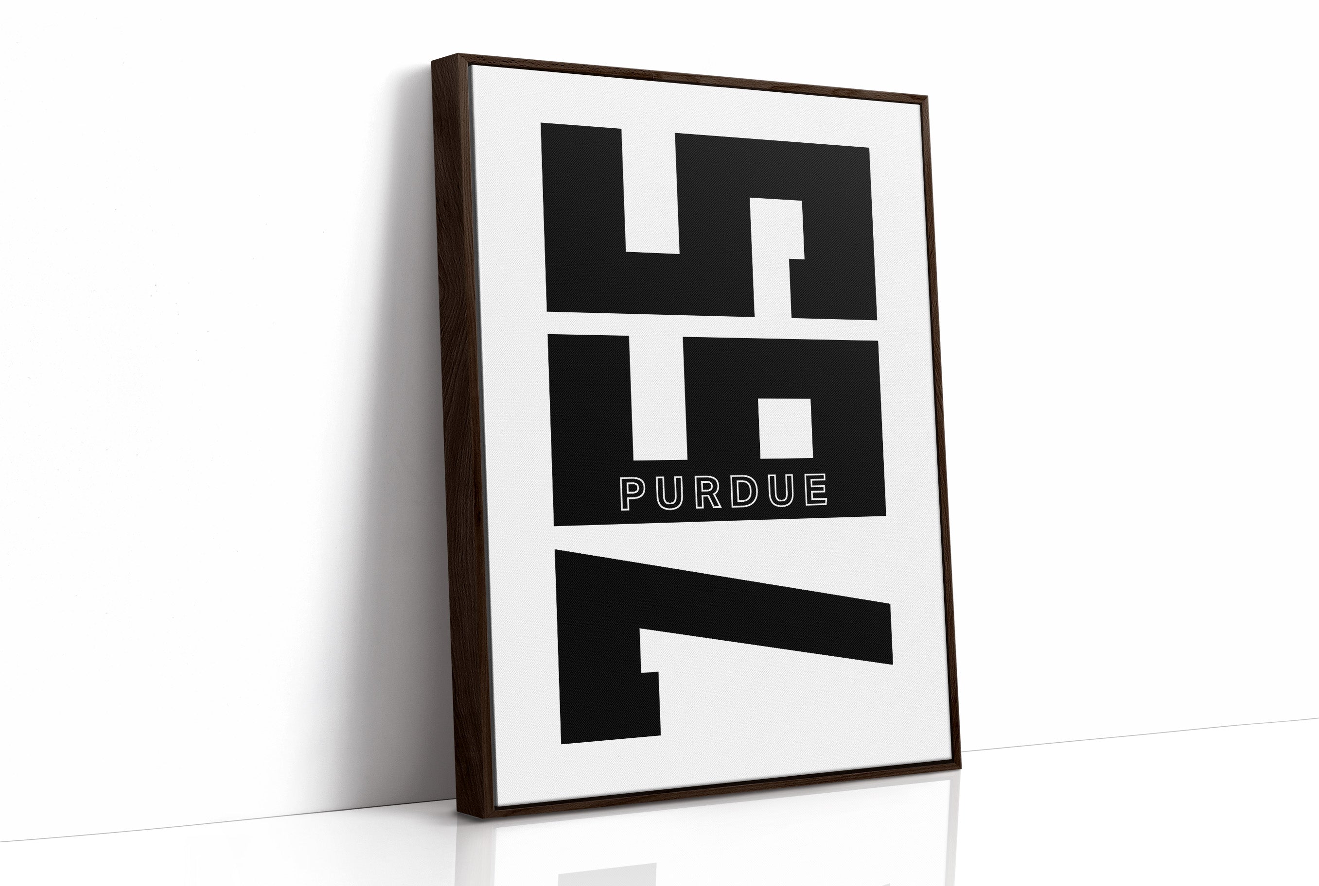Purdue Minimal Block Mark