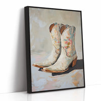 Painted Soles: Floral Cowgirl Boots