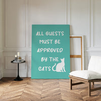 Entrance Requires Feline Approval