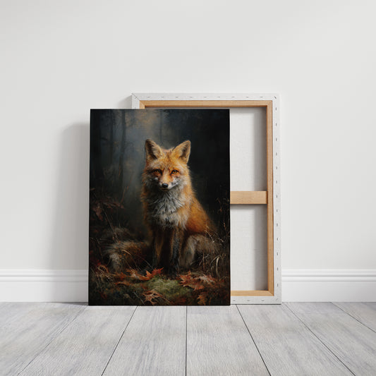 Gaze Beneath the Autumn Canopy