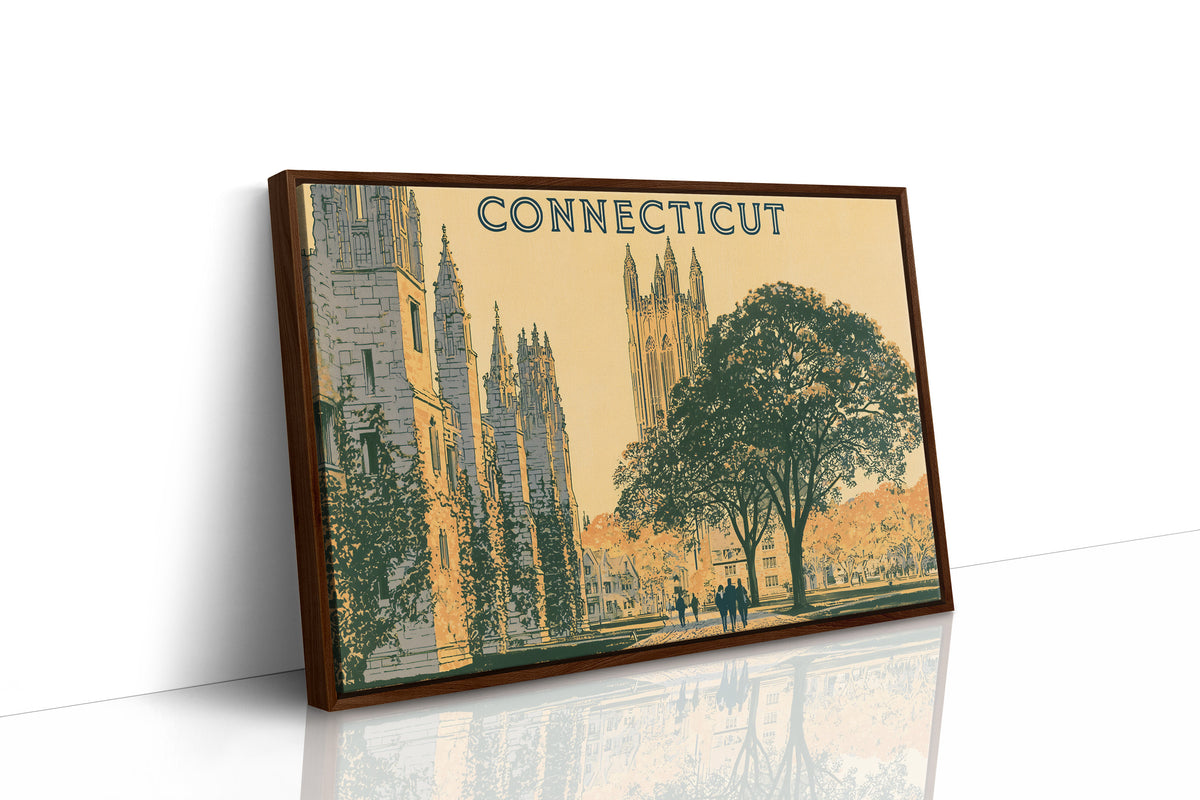 Connecticut Gothic Campus Walk