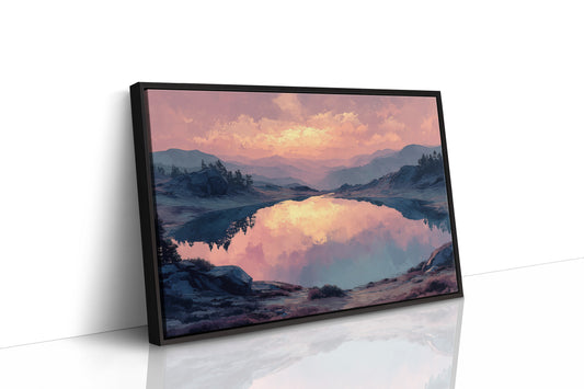 Alpine Lake at Daybreak