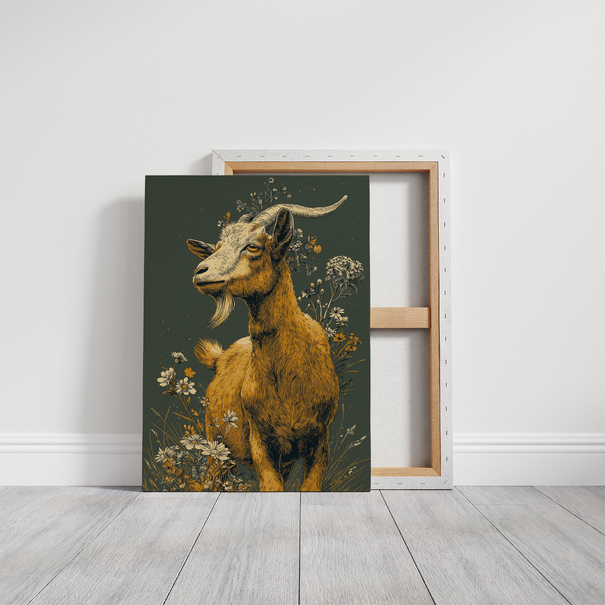 Bearded Goat in Bloom