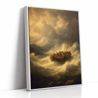 Sailors Brave The Tempest's Fury