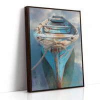 Azure Vessel Awaits The Tide