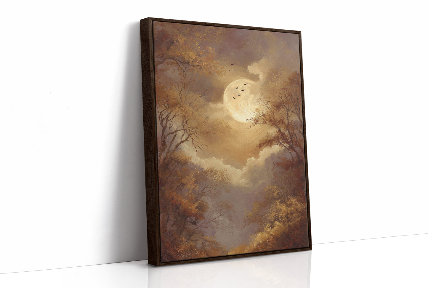 Amber Moon Calls Night Birds