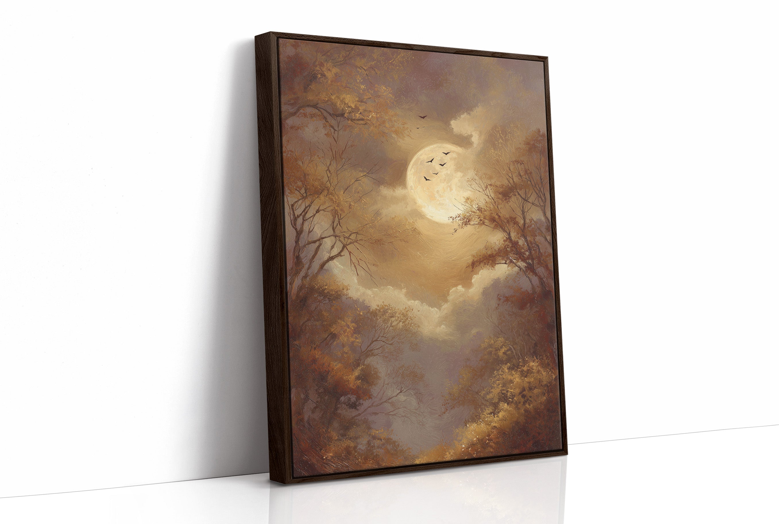 Amber Moon Calls Night Birds