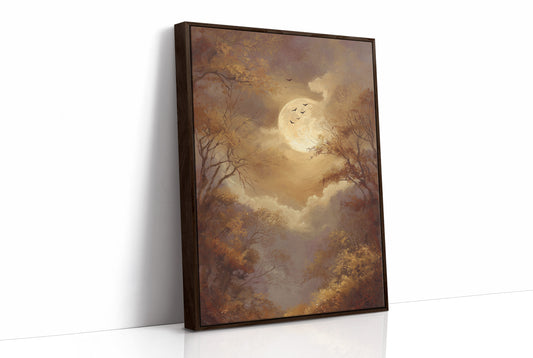 Amber Moon Calls Night Birds