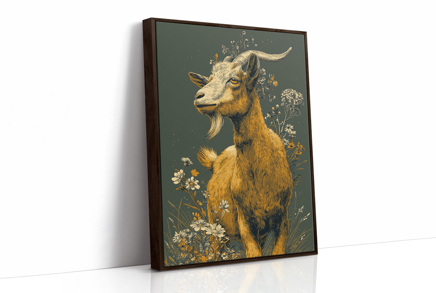 Bearded Goat in Bloom