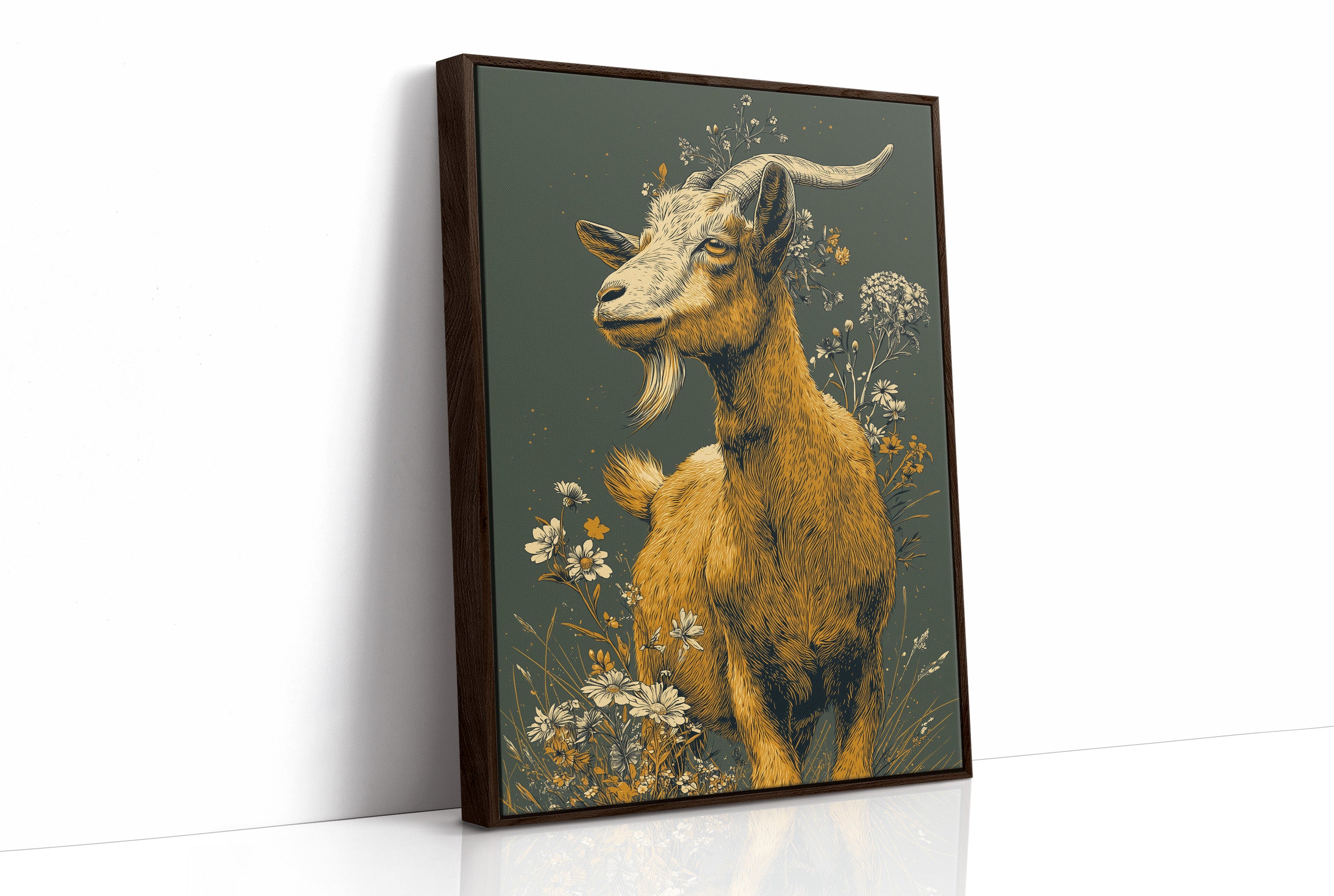 Bearded Goat in Bloom