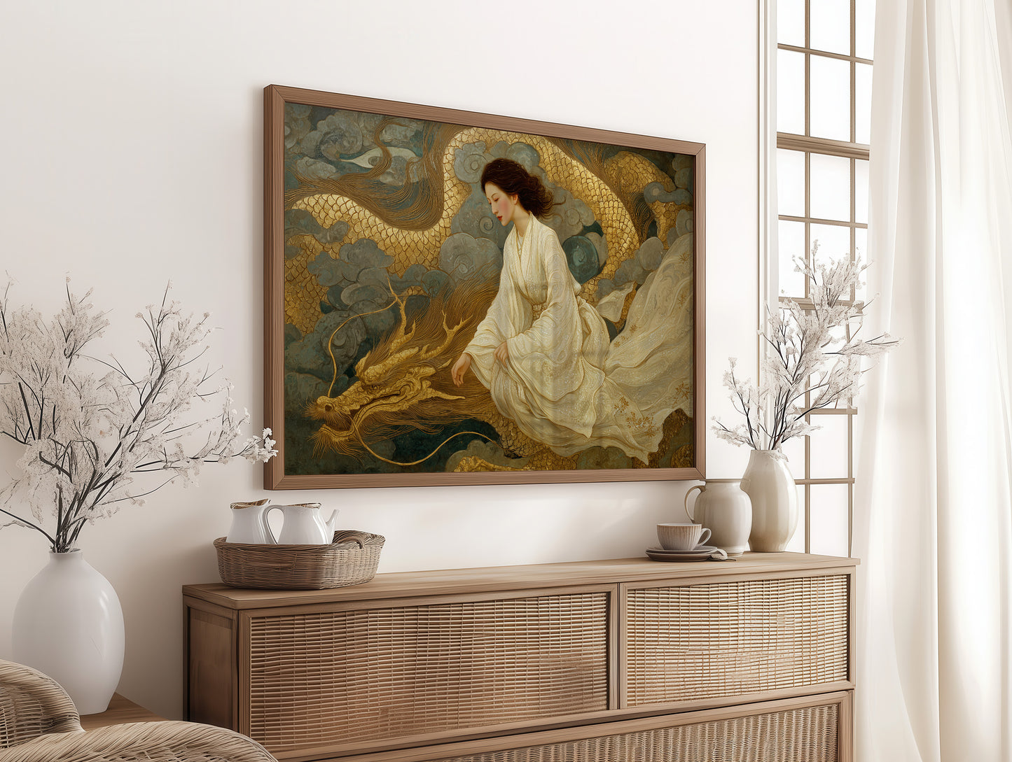 Dragon Tales In Morning Gold