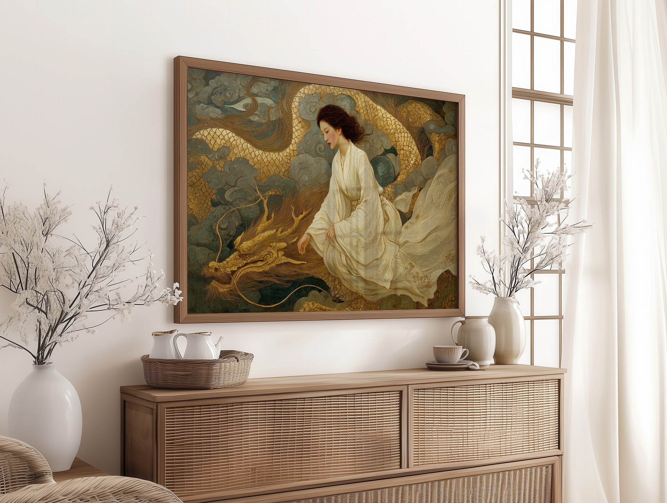 Dragon Tales In Morning Gold