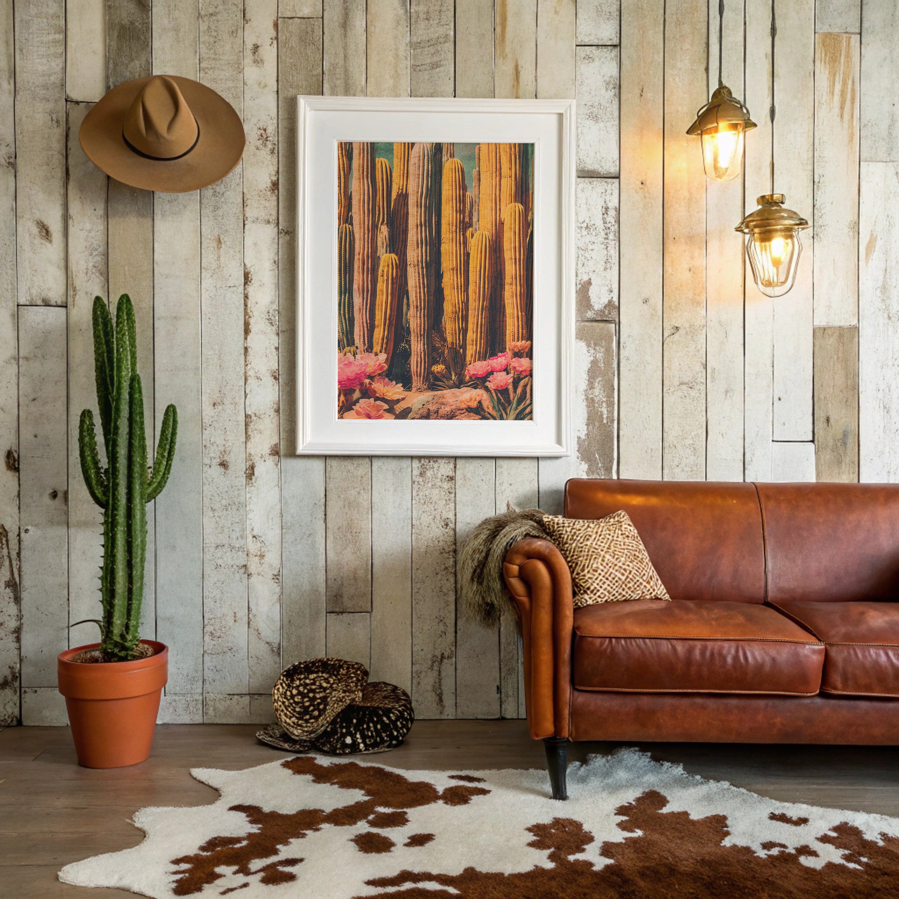 Saguaros Paint Their Desert Stories