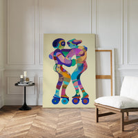 Roller Disco Paints Love Stories